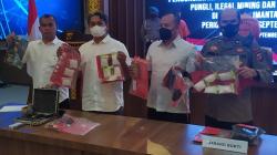 Selundupkan Narkotika Ke Balikpapan, Kurir Sabu Bawa Pistol Air Guns