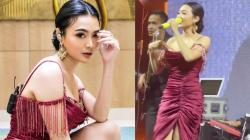 Tali Dress-nya Melorot Terus, Wika Salim Bikin Gemas Netizen