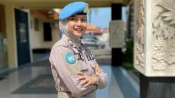 Polwan Cantik Hikma Nur Syafa yang Ikut Misi Kemanusiaan PBB, Bikin Netizen Penasaran