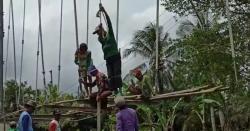 Jembatan Gantung  di Cikeusik dan Lebak Ambruk hingga Telan Korban, Warga Masyarakat Sigap Perbaiki