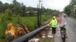 Truk Pengangkut Alat Berat Tabrak Dua Kendaraan, Satu Keluarga Tewas di Tempat