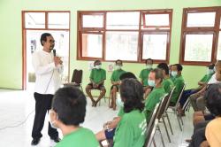 Hilangkan Trauma, Penghuni UPT Rehsos Pemkab Sidoarjo Ikuti Latihan Trauma Healing