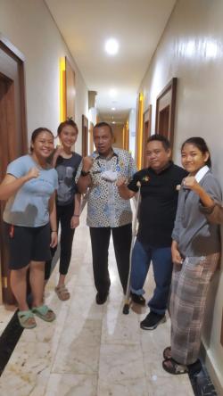 Ketua Kontingen Peparda Kabupaten Bogor Puas Atas Fasilitas dan Pelaksanaan Pelatcab NPCI
