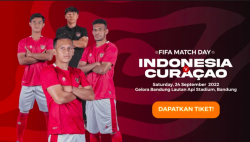 Timnas Indonesia Vs Curacao, Tiket Nonton Mulai Di Jual Online Sesuai Kategori