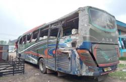 Kecelakaan Bus di Lintas Sumatera, Sejumlah Korban Dilarikan ke RS 