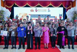 Hadiri Juara Lomba Vocal Lagu Rohani, Kapolri: Kita Terus Membangun Nilai Persatuan dan Toleransi