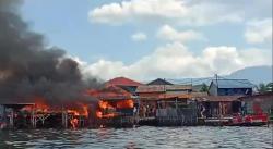 Delapan Rumah di Luwu Timur Ludes Terbakar