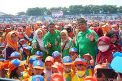 Peringati HAN 2022, Ribuan Guru dan Anak PAUD di Sidoarjo Penuhi GOR Delta