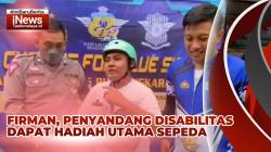 VIDEO: Kebahagiaan Firman Penyandang Disabilitas Dapat Sepeda dari Satlantas Polres Tasikmalaya Kota