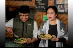 Puan-Cak Imin di Warung Pecel: PDIP dan PKB Partainya Wong Cilik Siap Membangun Bangsa