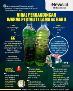 Ini Kata Pertamina soal Unggahan Viral Perbandingan Warna Pertalite Lama dan Baru
