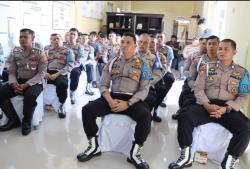 Puluhan Personel Polres Aceh Barat Ikuti Pembinaan Etika Profesi Polri