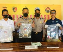 Polres Mejene Ungkap Kasus Narkoba,Sabu Seberat 252 Gram Diamankan