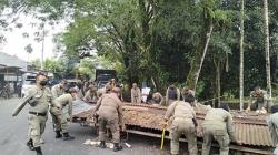 Cegah Banjir, Puluhan Pos OKP di Medan Dibongkar