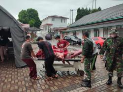 Personil dan Materil Digelar di Lokasi Gempa Taput, Pangdam I/BB: Percepat Pemulihan Trauma Warga