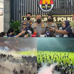 Tragedi Kanjuruhan, Polisi Gerak Cepat Beri Pertolongan pada Korban Kerusuhan