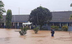 Sepekan Diguyur Hujan, Sejumlah Sekolah Dasar di Tulungagung Terendam Banjir