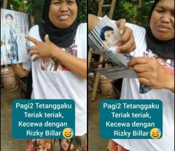 Tak Terima Rumah Tangga Lesti Kejora dan Rizky Billar Retak, Emak-emak Ini Naik Pitam Robek Foto