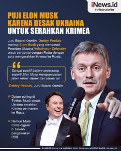 Elon Musk Dipuji Rusia Hanya Upayakan Ini, Cek Info Grafisnya