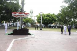 Upacara HUT TNI Ke-77 Digelar di Alun-alun Pemalang