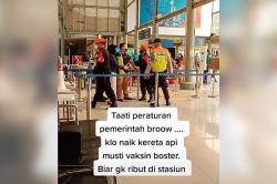 Viral! Calon Penumpang Ribut Dengan Petugas Stasiun, Ini Penjelasan KAI