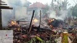 Konsleting Listrik, 1 Rumah dan Uang 6 Juta Ludes Terbakar