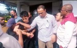 Nekat Mencuri di Bank Papua Sorong, Seorang Pria Ditangkap Petugas Security