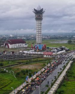 Telah Dibuka, Pasar Setu di Kompleks Menara Teratai Purwokerto