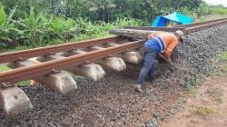 Adanya Amblesan dan Gogosan Jalan, Sebabkan Perjalanan KA Daop 5 Purwokerto Melambat