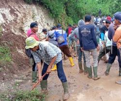 Longsor di Jalan Alternatif Subang-KBB Terjadi Selama 2 Hari Beruntun