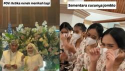 Viral Nenek Cantik Nikah Lagi, Cucu-curu Perempuannya Menangis karena Masih Jomblo