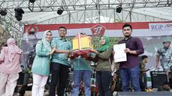 Puluhan Ribu Orang Tumplek di Alun-alun Pemalang, Ikuti Military Expo 2022 Berhadiah 1 Unit Rumah