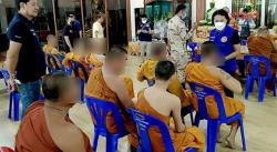 5 Biksu Ditangkap Polisi Karena Masuk Thailand Secara Ilegal, 2 Biksu Positif Narkoba