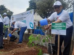 Antisipasi Banjir Longsor, PT Sucofindo Gandeng Milenial Tanam Pohon di Pamijahan Bogor