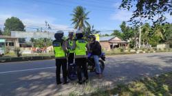 Sepekan Operasi Zebra Menumbing, 89 Pelanggar Ditilang di Bangka Barat