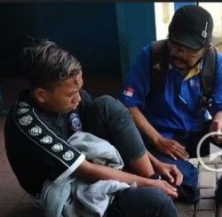 Astaga, Tidak Mau Pulang RumahAkibat Trauma Berat, Aremania Ini 11 Hari Keliling Stadion Kanjuruhan