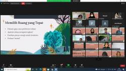 Mahasiswa Magang Balai Bahasa Provinsi Jawa Tengah Gelar Webinar Berkarya Melalui Platform Digital