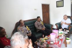 Polres Blitar Silaturahmi dengan PSHT Cabang Blitar untuk Menjaga Harkamtibmas