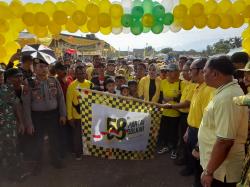 HUT Partai Golkar Ke-58 di Kabupaten Probolinggo, Kader Partai Optimis Raih 14 Kursi di Pemilu 2024