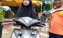 Iseng Ikut Jalan Sehat, Siswi SMP ini Dapat Hadiah Motor