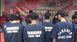 10 Pesilat Dibekuk Polisi Karena Aniaya Anak Dibawah Umur