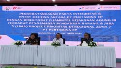 Pertamina EP Teken Pakta Integritas dengan Direktorat D JAMINTEL Kejagung