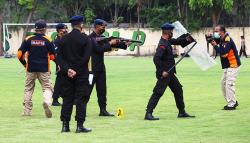 Rekonstruksi Tragedi Kanjuruhan, 54 Anggota Polisi Peragakan 30 Adegan