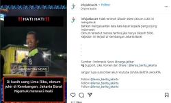 Juru Parkir Ngamuk Dikasih Uang Rp5 Ribu: Lu Ngehina Gue Sama Saja!