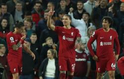 Liga Inggris 2022-2023:  Liverpool Menang  Tipis Lawan West Ham United, Skor 1-0