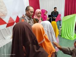 Jelang Purna Bakti, Kapolsek Bl Limbangan Garut Santuni Puluhan Anak Yatim