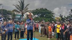 Lestarikan Nilai Adat, Pemkab Jayapura Gelar Kirab Budaya