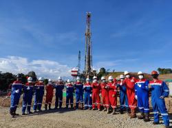 Pertamina Hulu Sanga Sanga (PHSS) Lakukan Pengeboran Kedua Sumur Eksplorasi Helios D-1