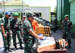 Kodim Bojonegoro gelar Apel Kesiap Siagaan Pasukan Gabungan, Antisipasi Bencana Alam