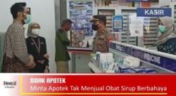 Sidak Apotek, Forkopimcam Manyar Minta Apotek Tak Menjual Obat Sirup Berbahaya